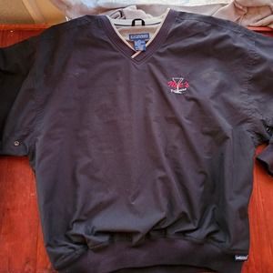 Mens Nyes Polonaise Minneapolis Minnesota Polish Windbreaker Pullover Jacket XXL